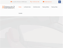 Tablet Screenshot of misterauto.it